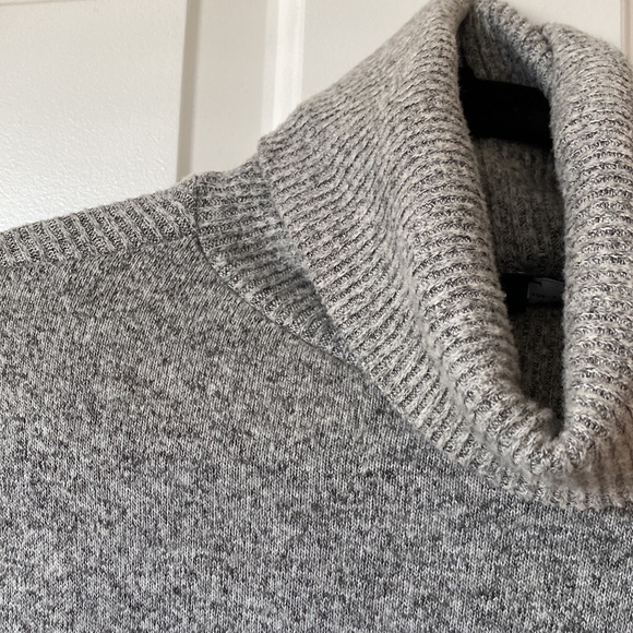 Anthropologie COA Grey Turtleneck Sweater dress - Picture 2 of 3